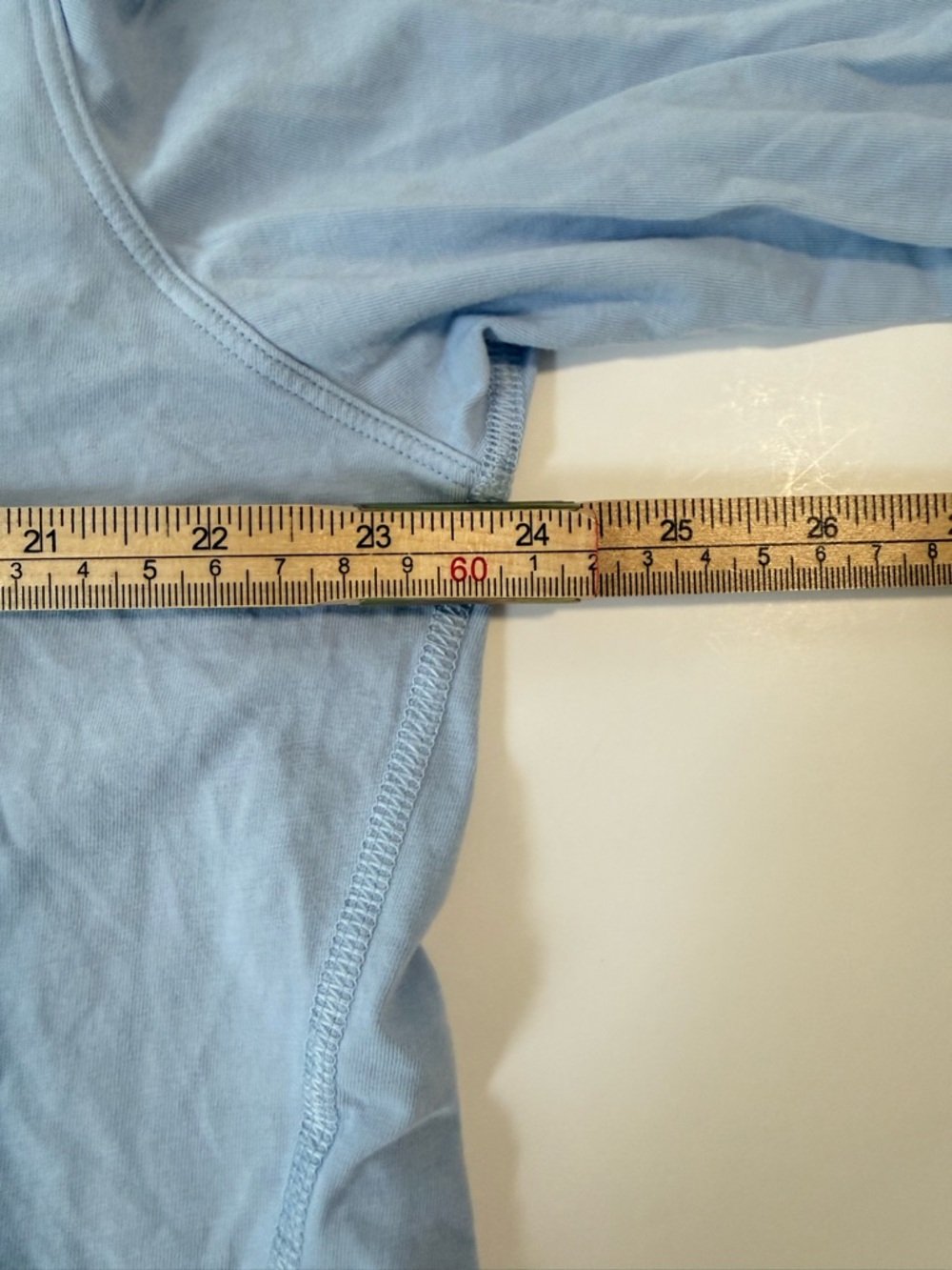 Lululemon Back In Action Long Sleeve Size 4 Light Blue - Picture 7 of 10